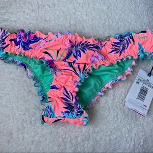 neon target bikini bottoms